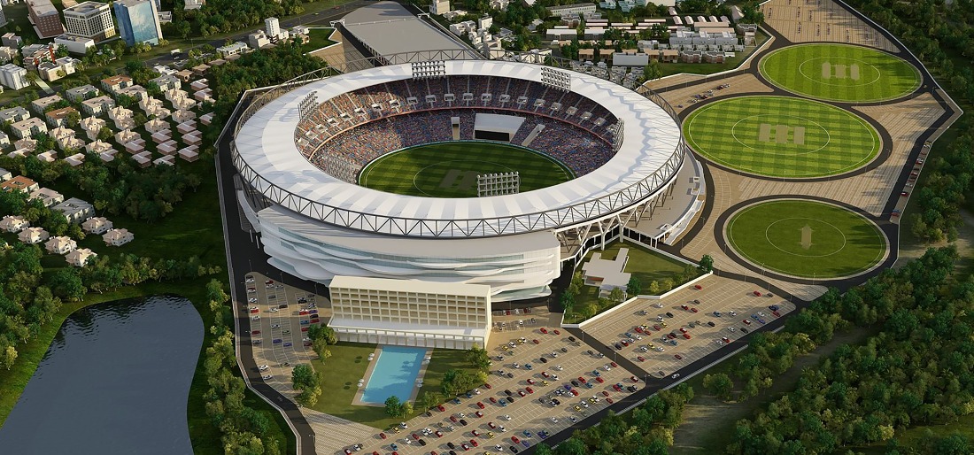Narendra Modi Stadium prepared for Commonwealth Games Ahmedabad 2030 athletics